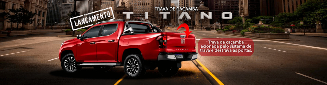 Banner Lançamento Trava Caçamba Titano